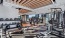 fitness center with ample equipment and modern decor