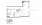 1G - 1 bedroom floorplan layout with 1 bath and 808 square feet.