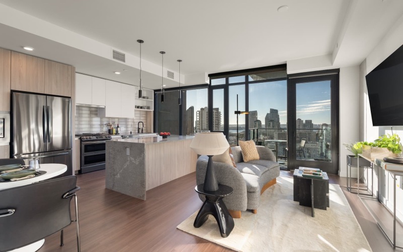 kitchen with ample counter space